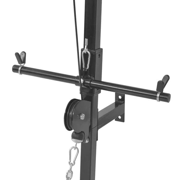 Wall-Mounted Multi-Gym with 2 Pulleys – Home Gym Strength Training Equipment